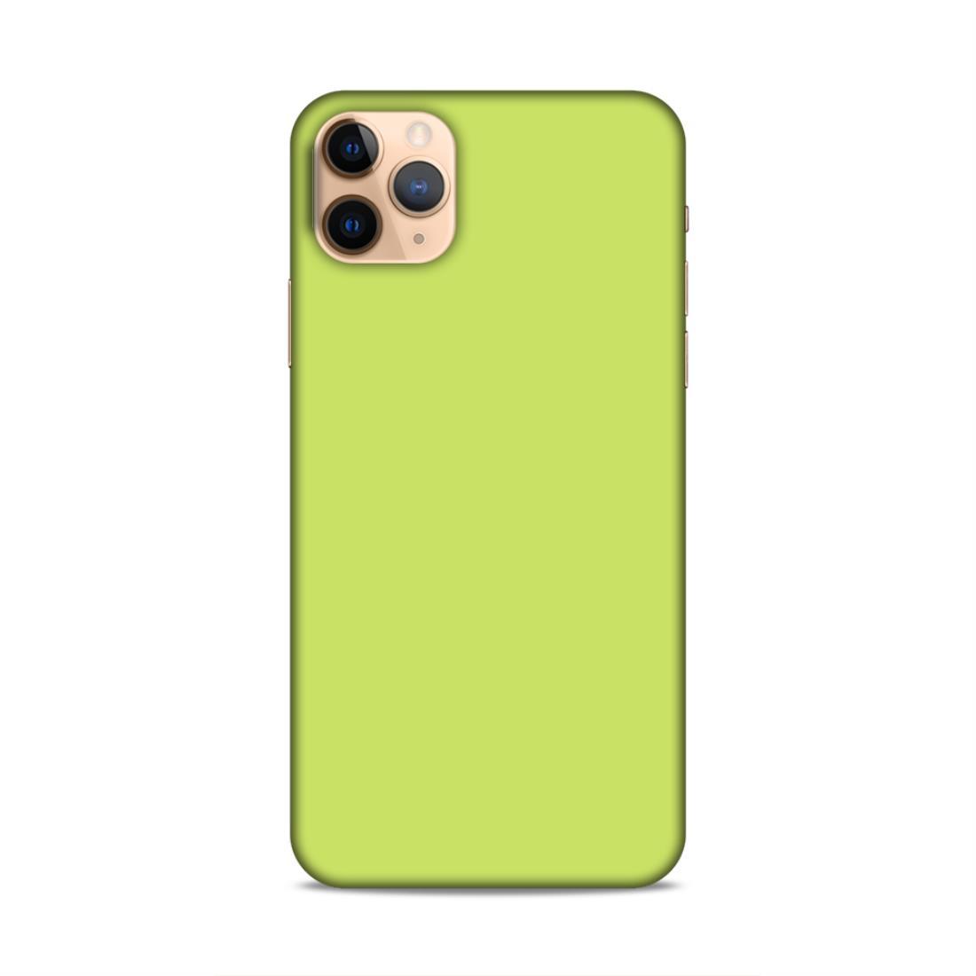 Lime Classic Plain iPhone 11 Pro Phone Cover Case