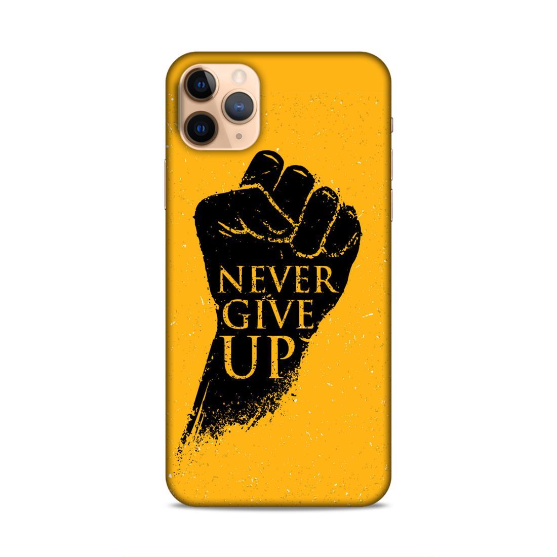 Never Give Up iPhone 11 Pro Mobile Back Cover