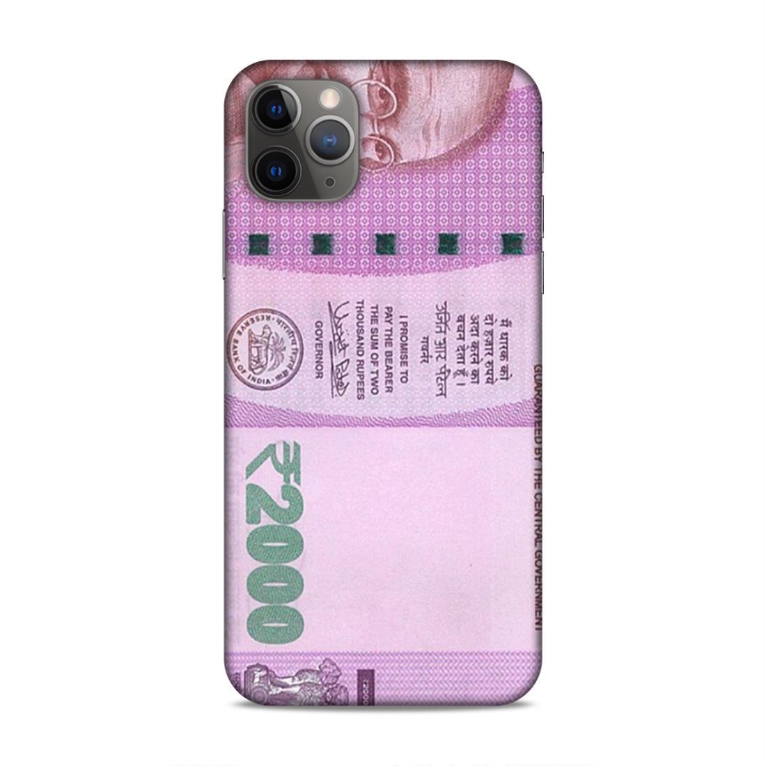 Rs 2000 Currency Note iPhone 11 Pro Max Phone Cover