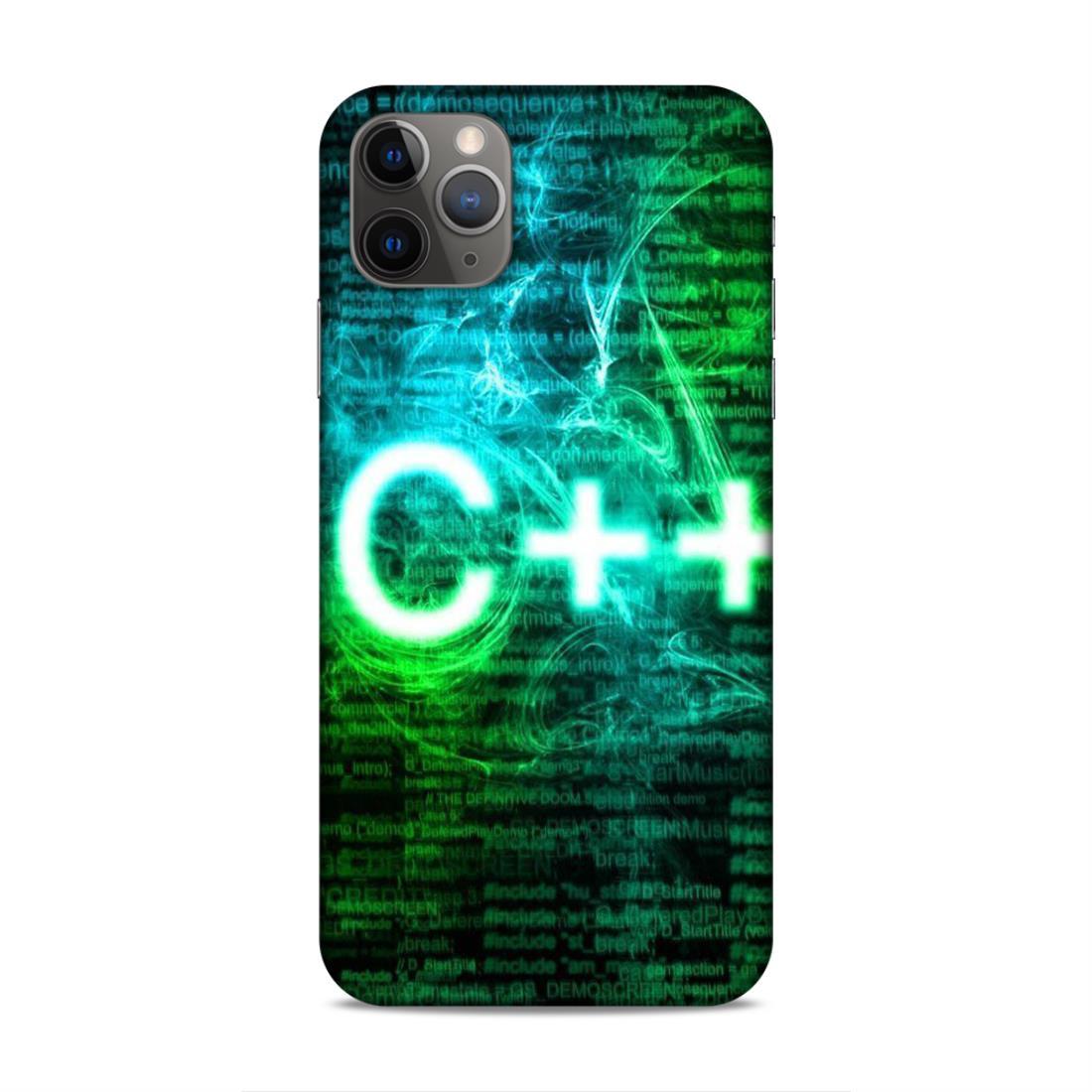 C++ Language iPhone 11 Pro Max Phone Back Case