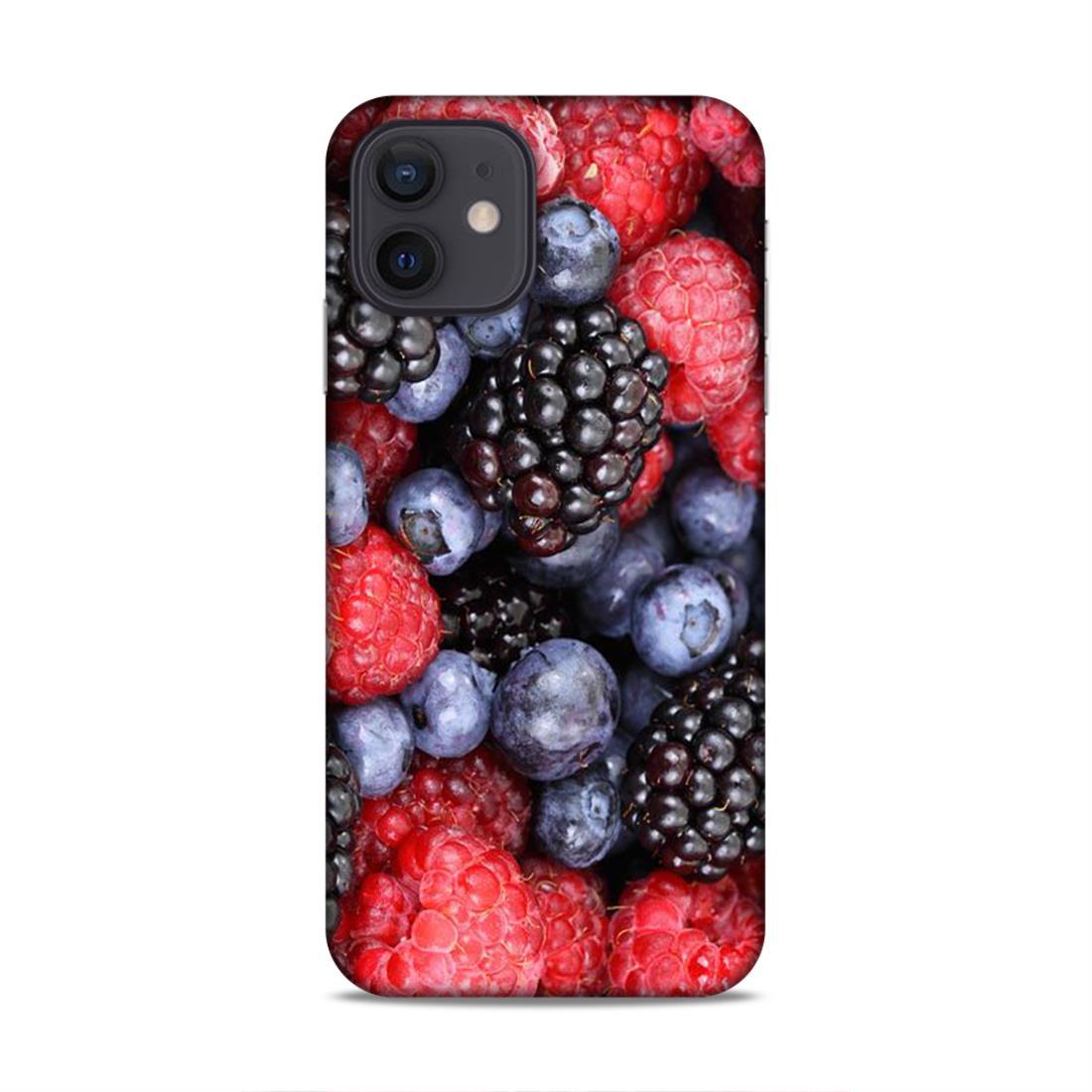MultiFruits Love iPhone 12 Mobile Back Case