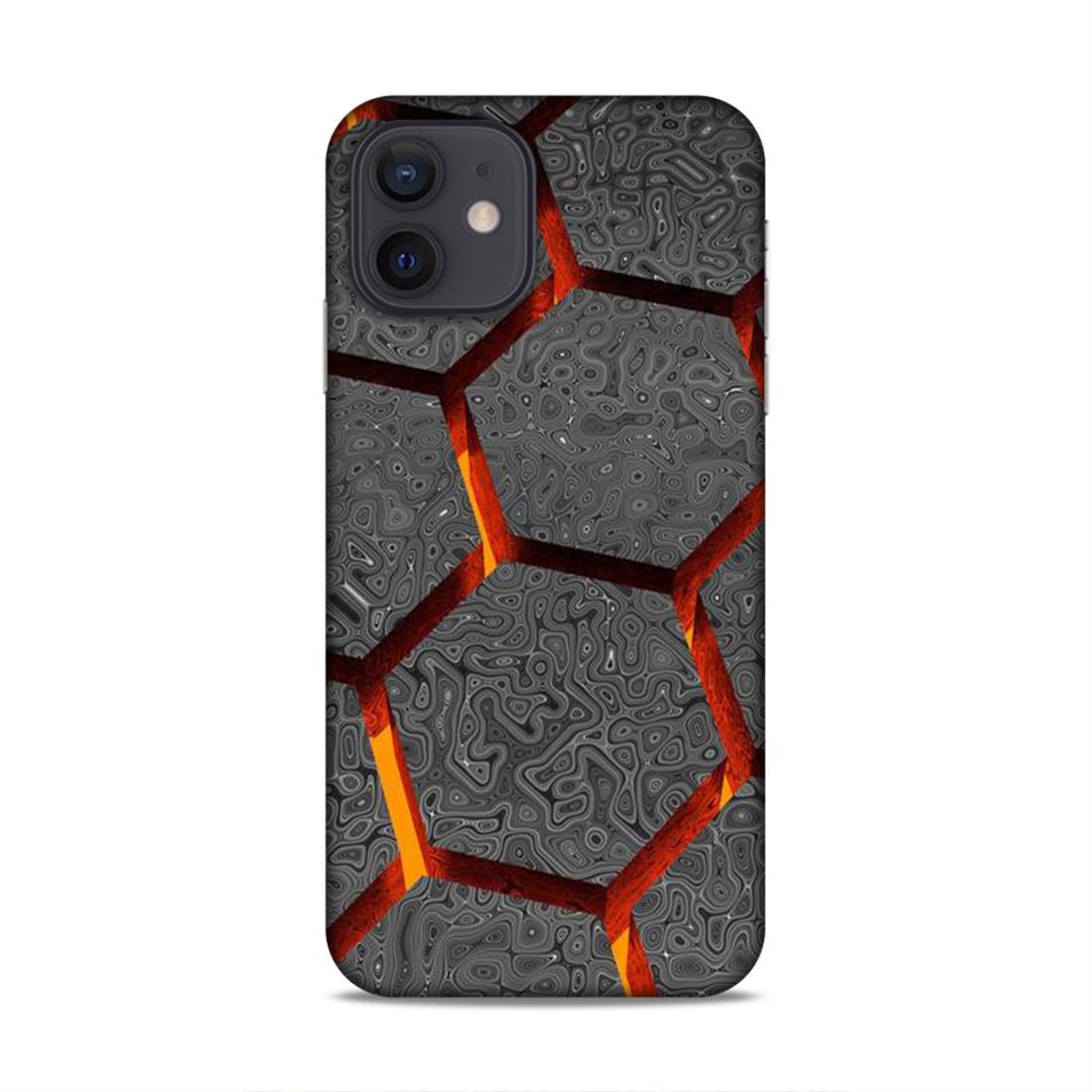 Hexagon Pattern iPhone 12 Phone Case Cover