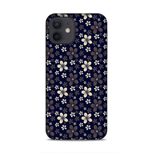 Small Flower Art iPhone 12 Phone Back Cover
