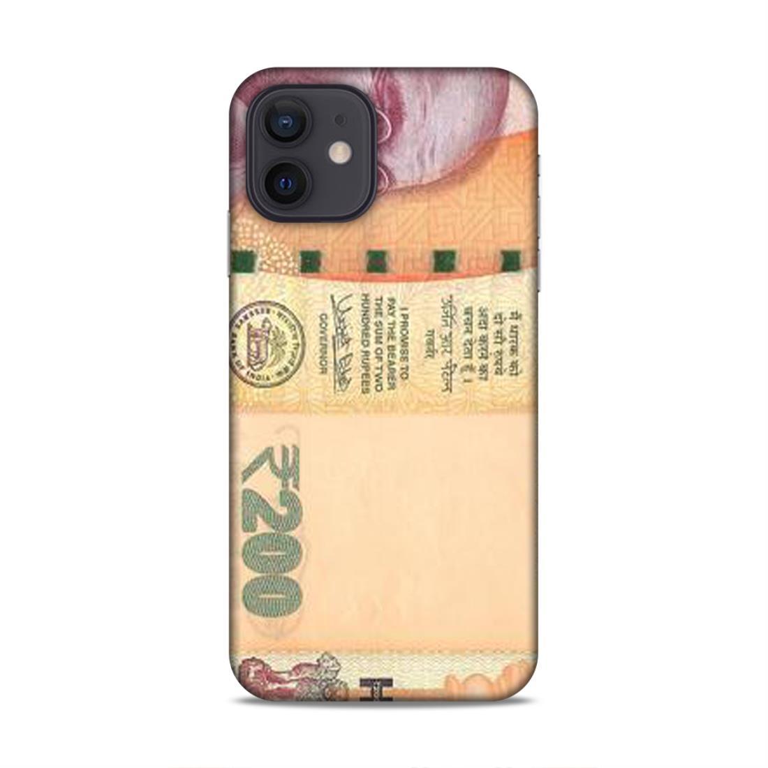 Rs 200 Currency Note iPhone 12 Phone Case Cover