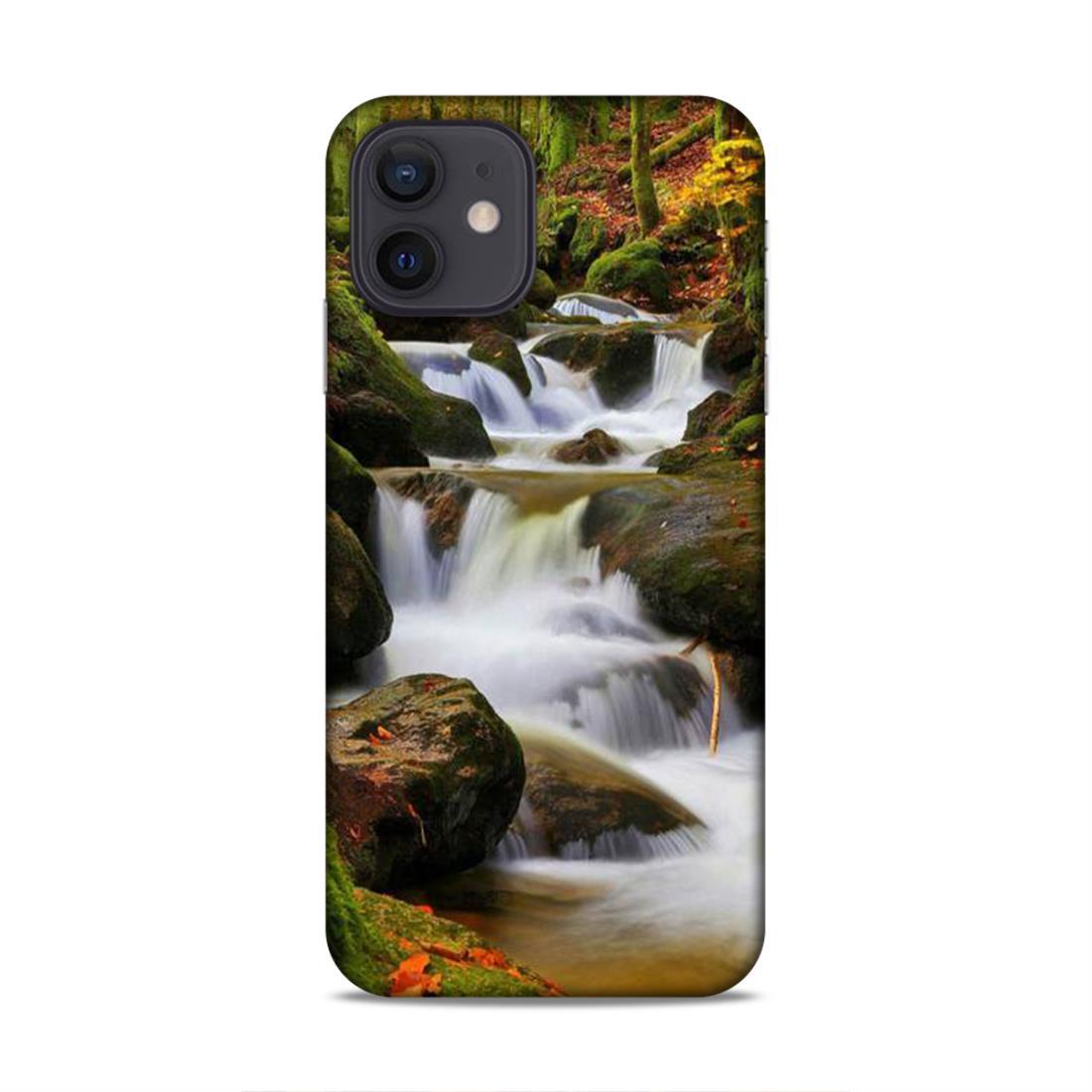 Natural Waterfall iPhone 12 Phone Cover Case