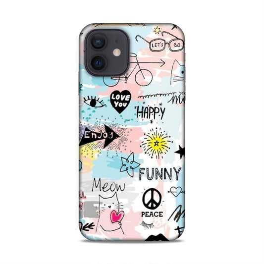 Cute Funky Happy iPhone 12 Mobile Cover Case