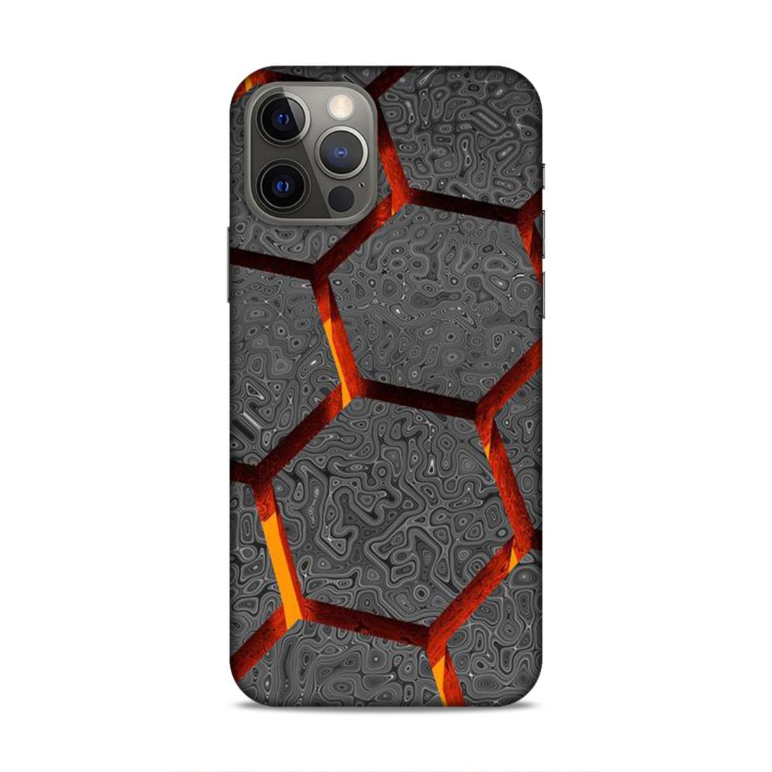Hexagon Pattern iPhone 12 Pro Phone Case Cover