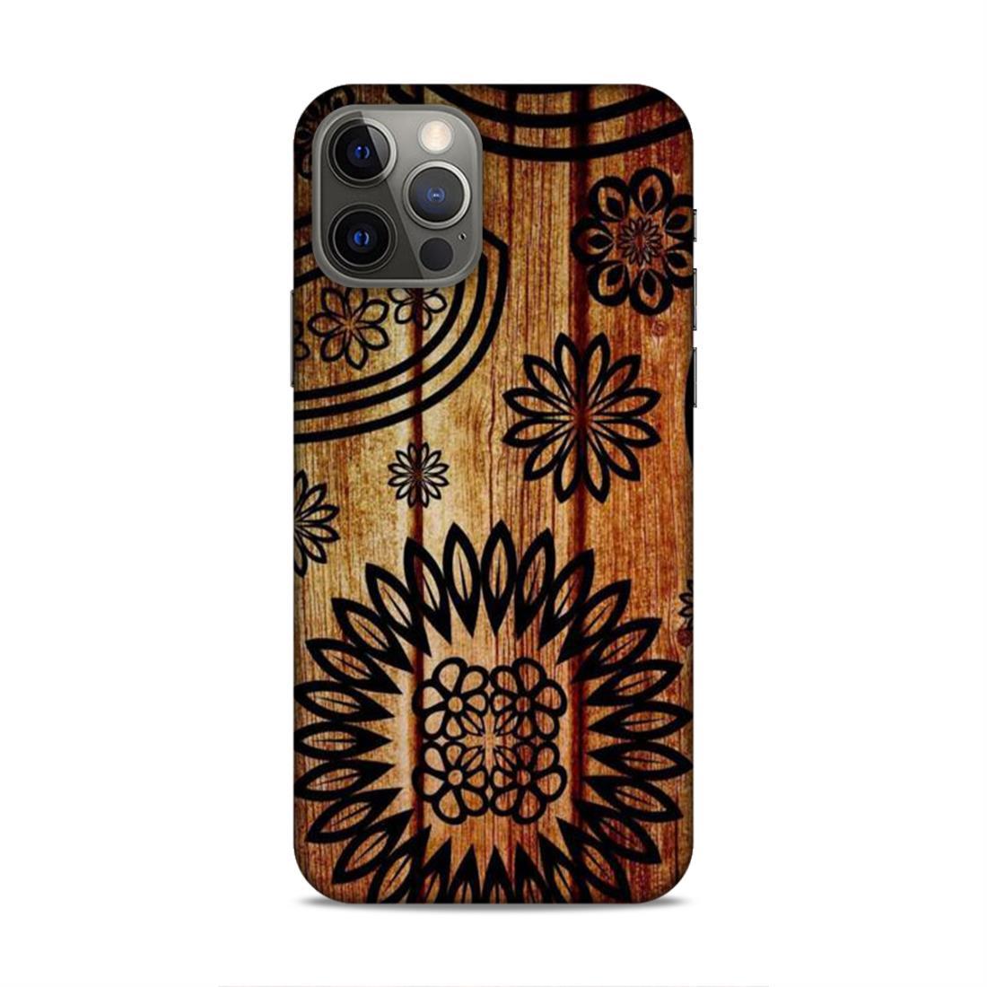 Wooden Look Pattern iPhone 12 Pro Mobile Case Cover