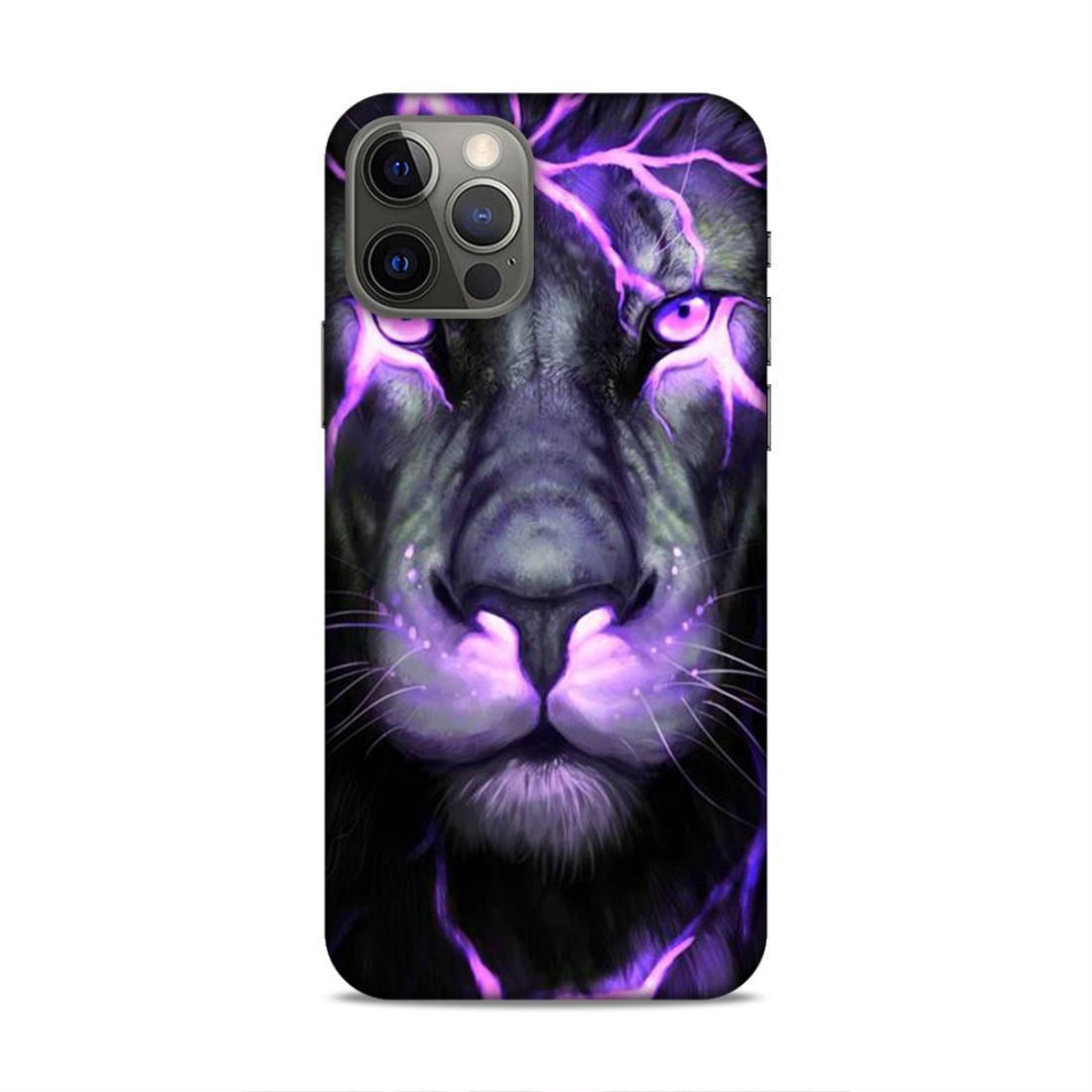 Lion Pattern iPhone 12 Pro Phone Cover Case