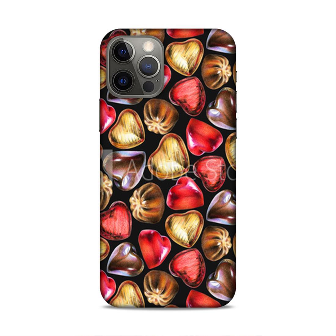 Heart Fruit Pattern iPhone 12 Pro Phone Cover Case