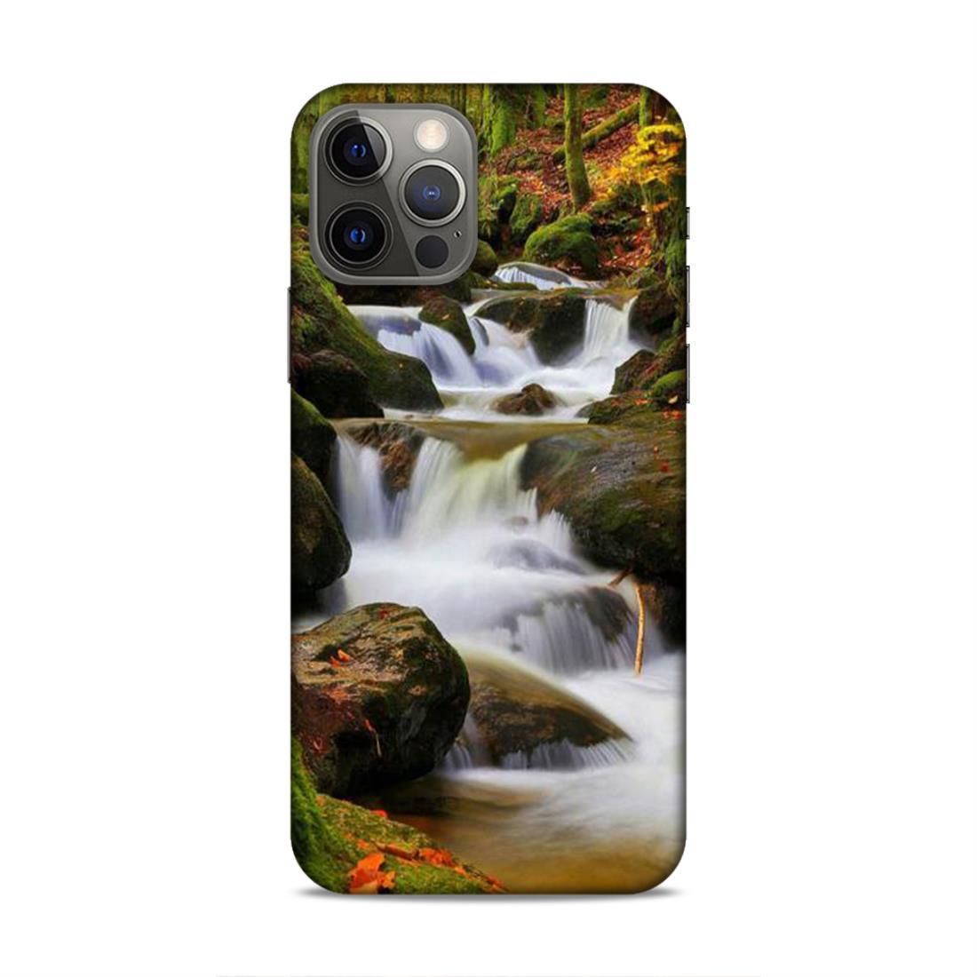 Natural Waterfall iPhone 12 Pro Phone Cover Case