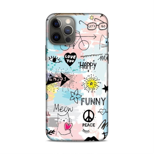 Cute Funky Happy iPhone 12 Pro Mobile Cover Case