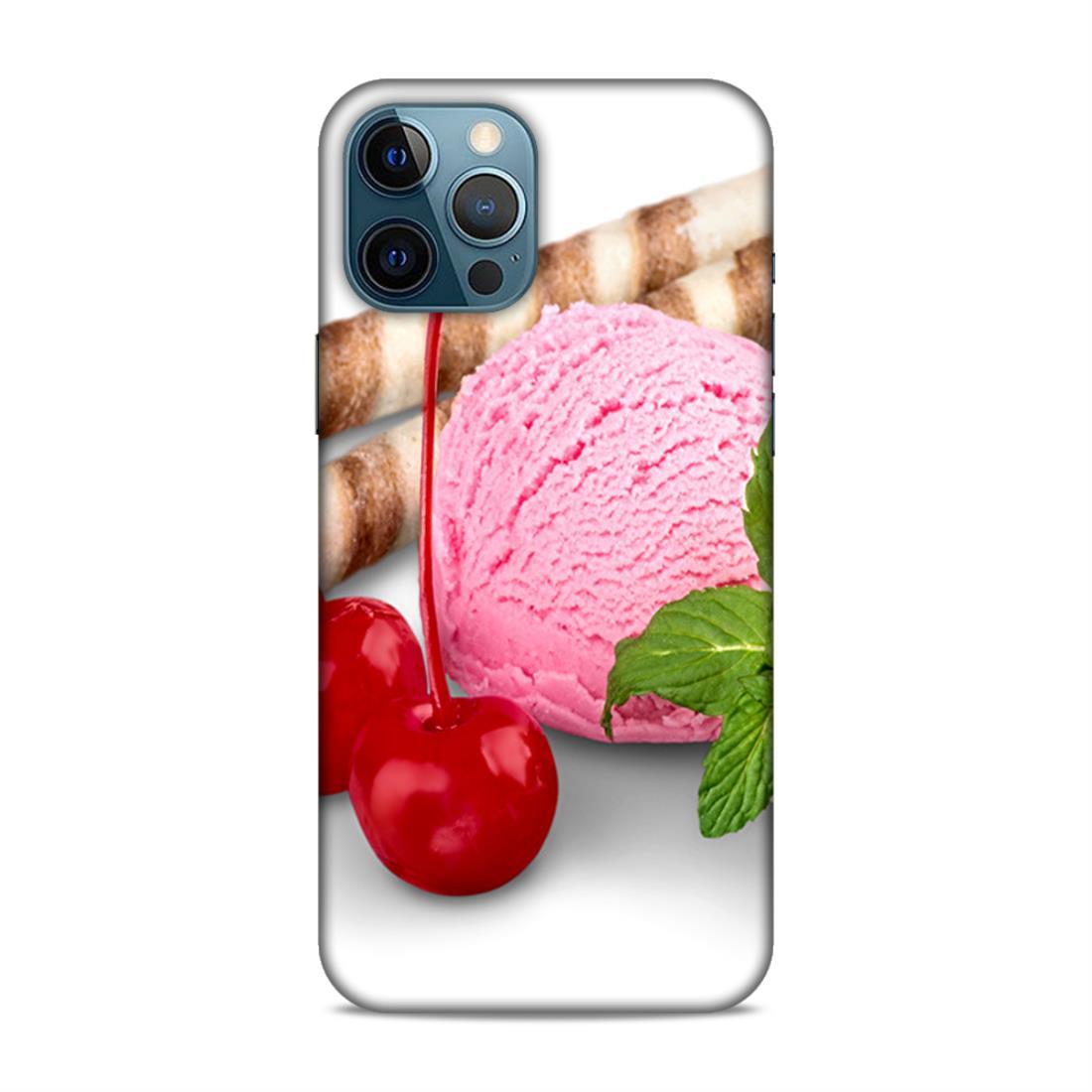 Cherry Icecream iPhone 12 Pro Max Mobile Back Case