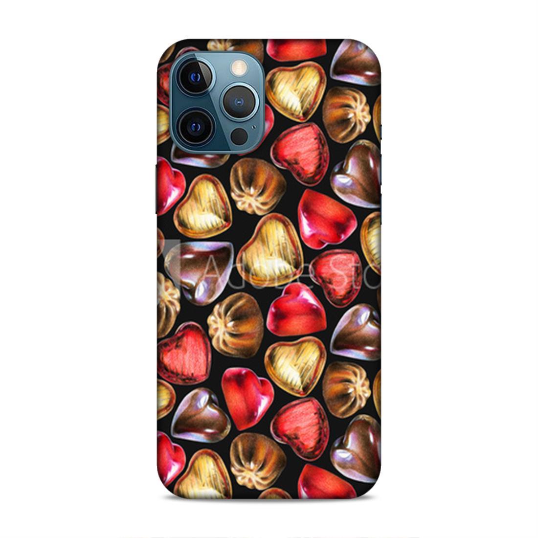 Heart Fruit Pattern iPhone 12 Pro Max Phone Cover Case