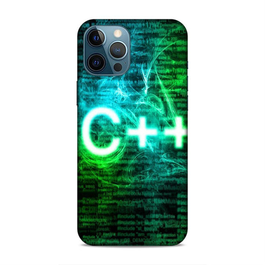 C++ Language iPhone 12 Pro Max Phone Back Case