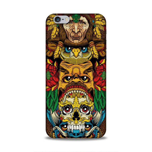 skull ancient art iPhone 6 Phone Case Cover