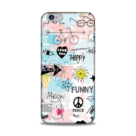 Cute Funky Happy iPhone 6 Mobile Cover Case