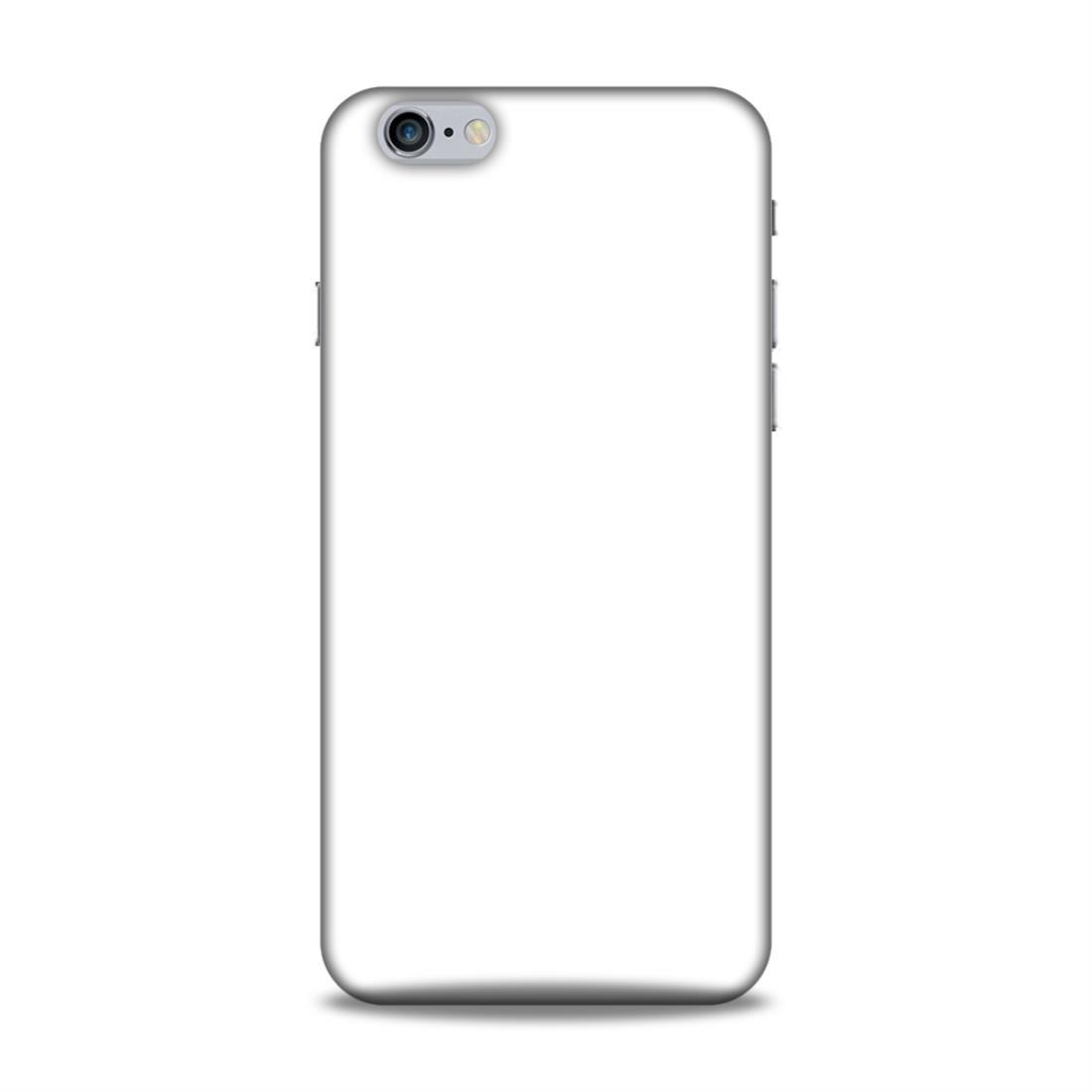 White Classic Plain iPhone 6 Plus Mobile Case Cover