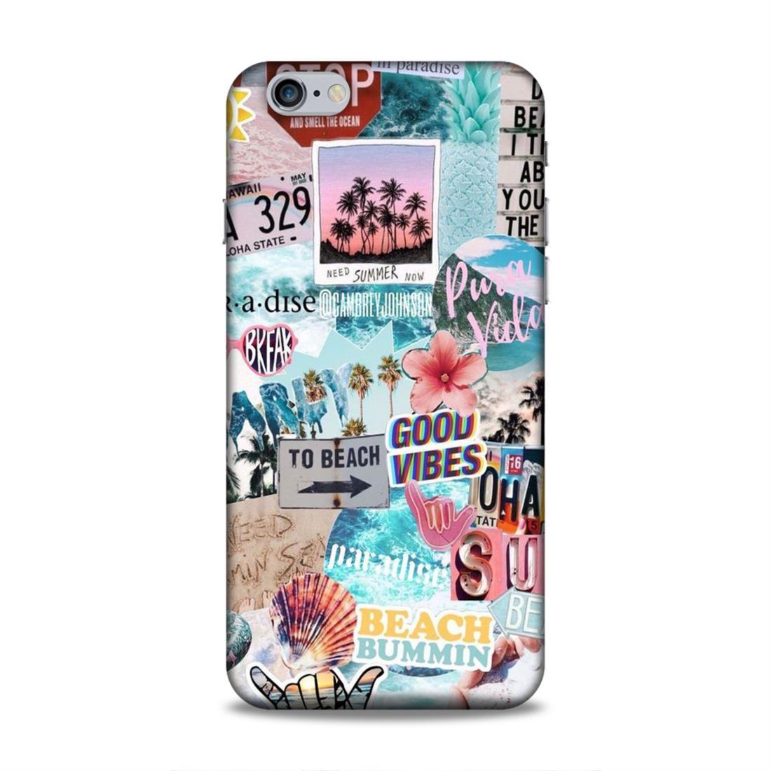 Good Vibes Multipattern iPhone 6 Plus Mobile Back Case