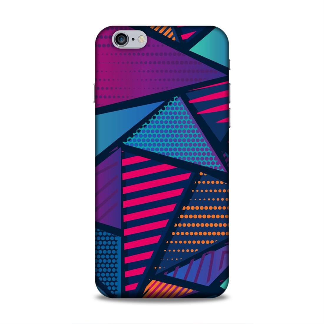 Triangle Coloured Pattern iPhone 6 Plus Mobile Cover Case