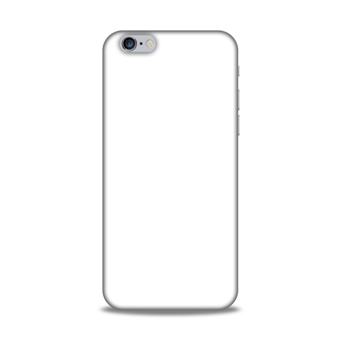 White Classic Plain iPhone 6s Mobile Case Cover