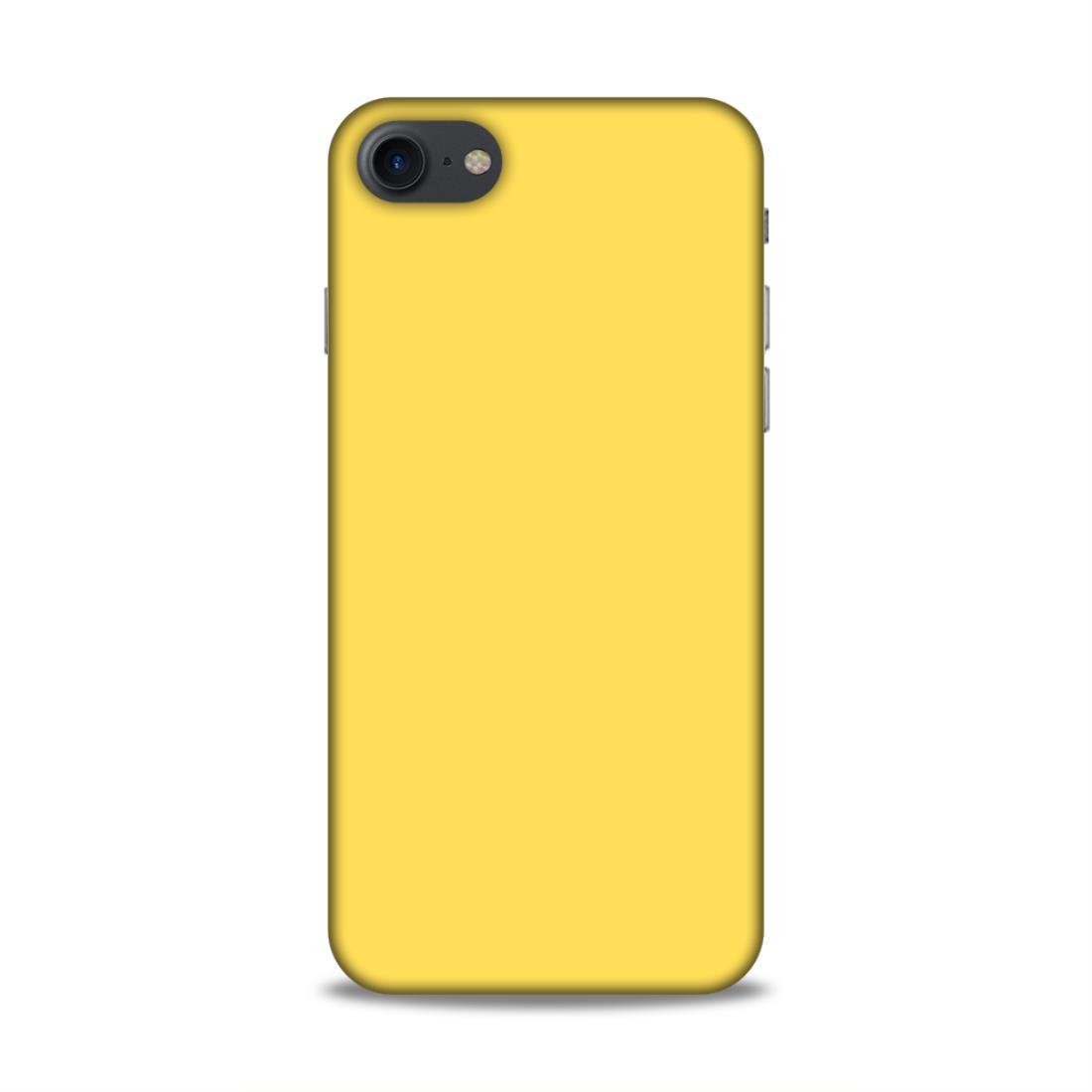 Yellow Classic Plain iPhone 7 Phone Case Cover