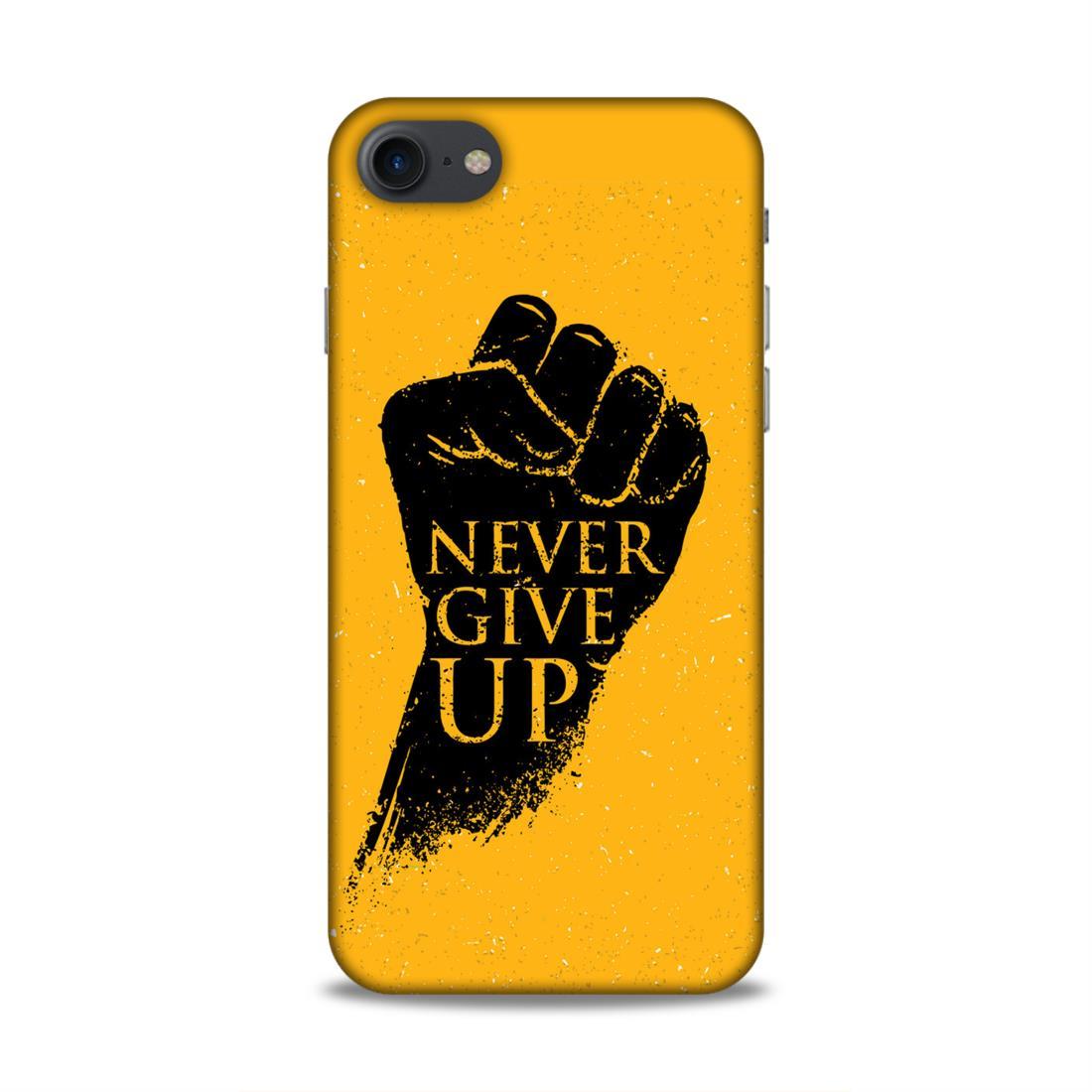 Never Give Up iPhone 7 Mobile Back Cover