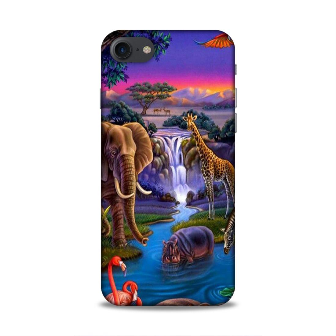 Jungle Art iPhone 7 Mobile Cover
