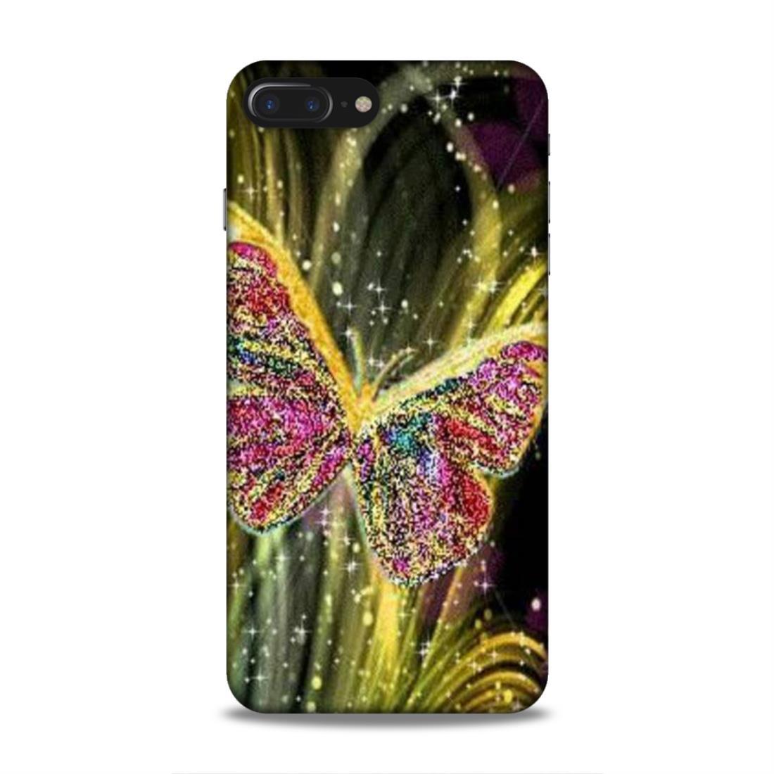 Butterfly Pattern iPhone 7 Plus Mobile Back Cover