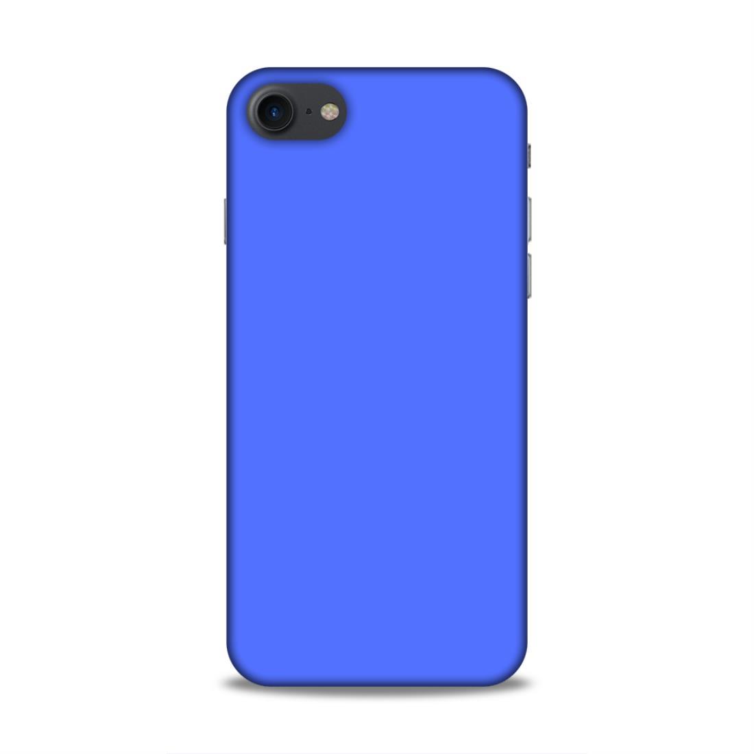 Royal Blue Plain iPhone 8 Mobile Back Case