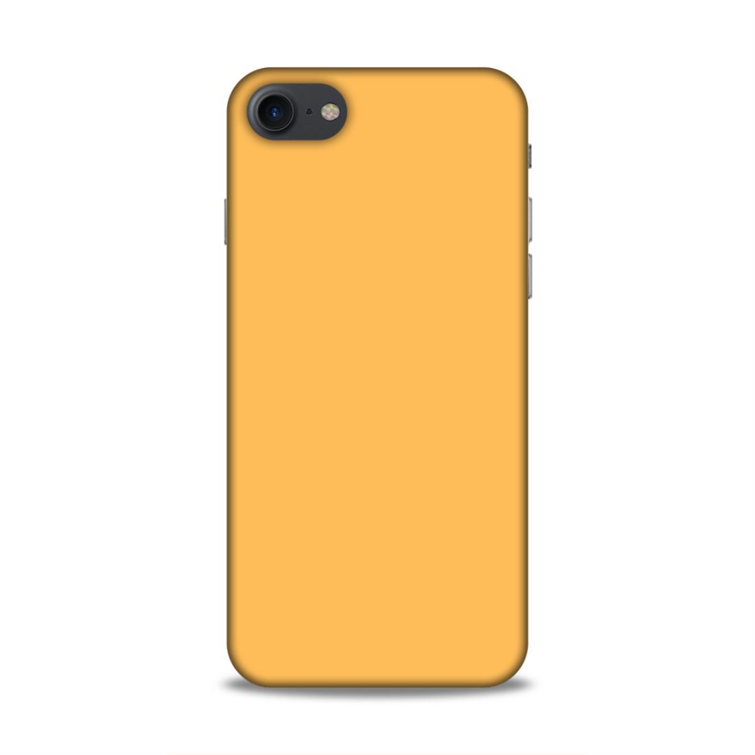 Peach Classic Plain iPhone 8 Phone Cover Case