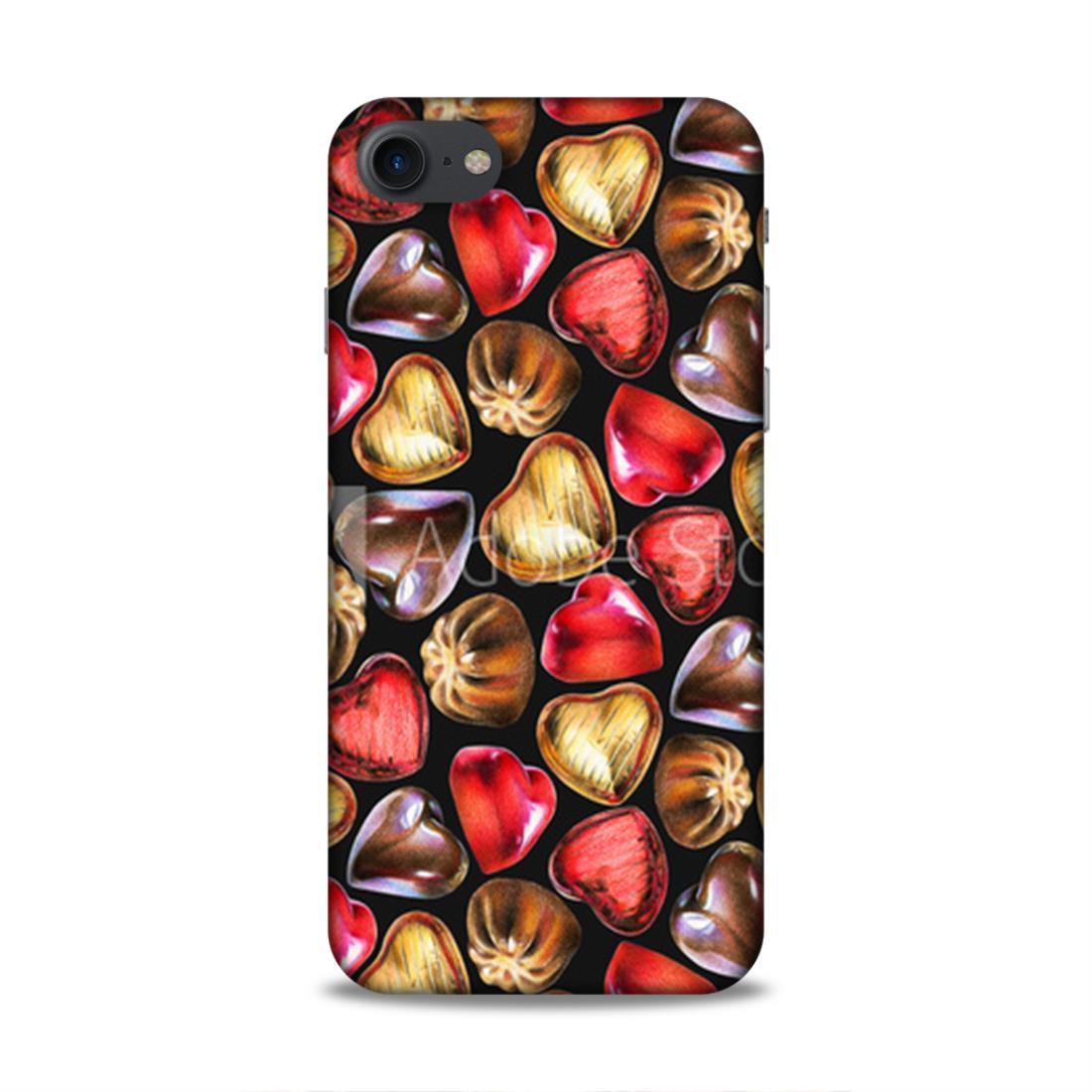 Heart Fruit Pattern iPhone 8 Phone Cover Case