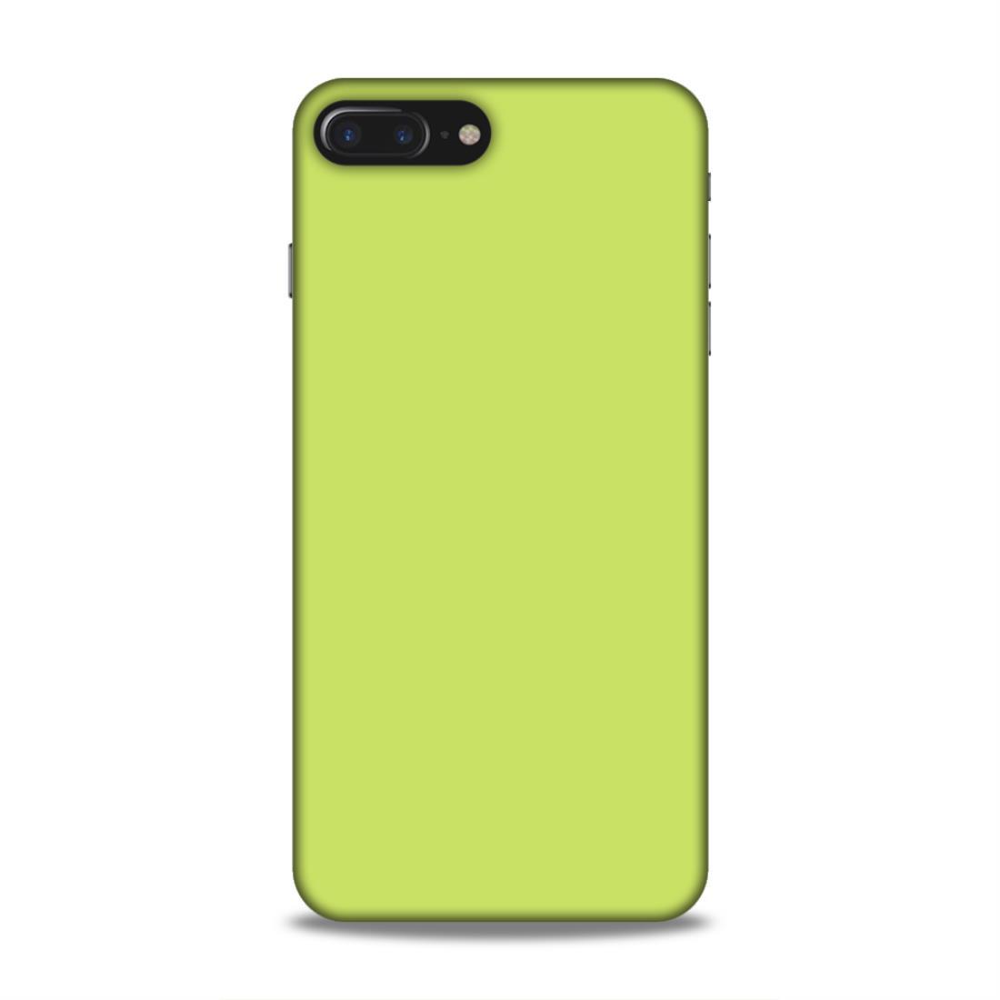 Lime Classic Plain iPhone 8 Plus Phone Cover Case