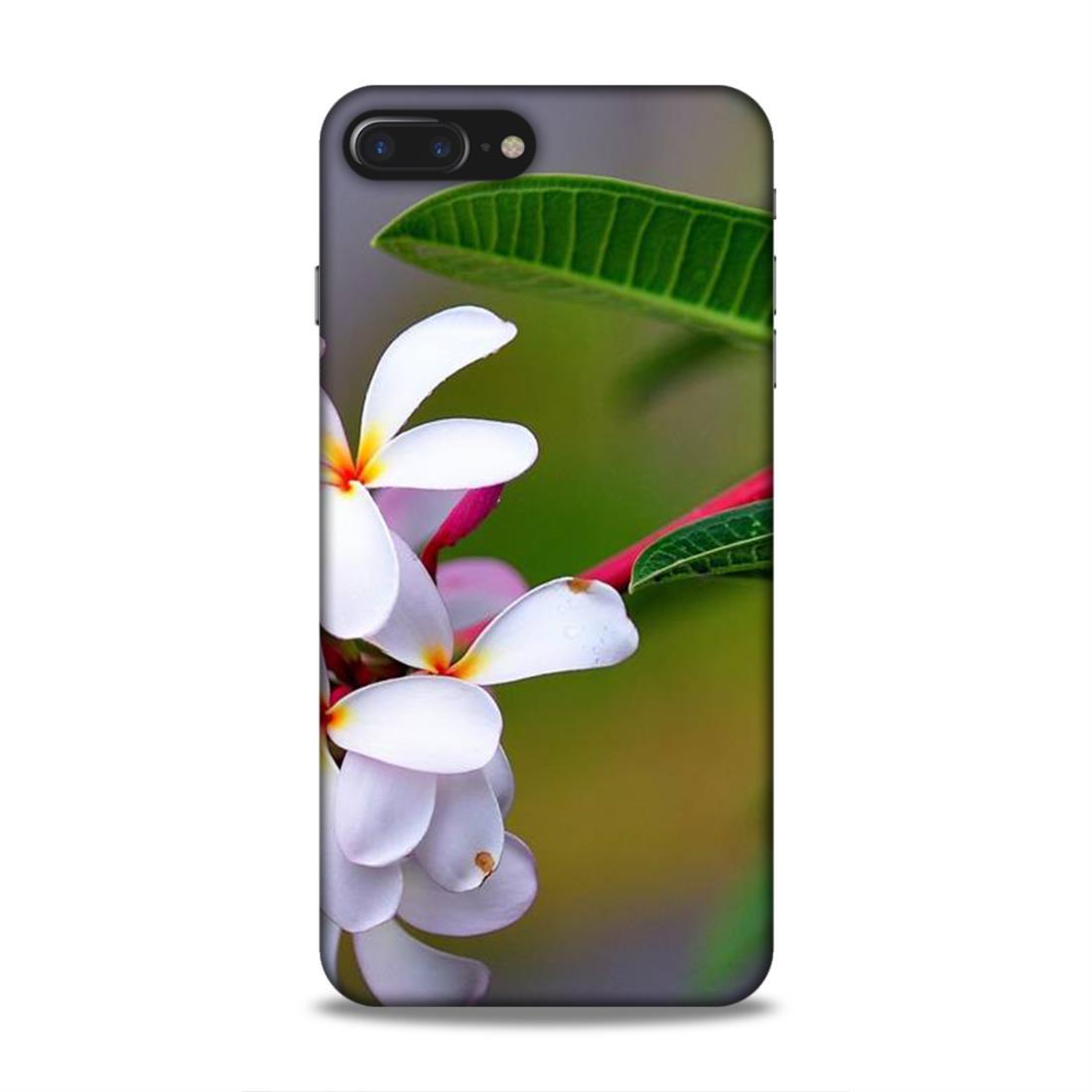 Natural White Flower iPhone 8 Plus Mobile Cover Case