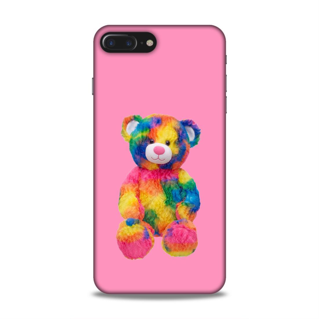Multicolour Teddy Bear iPhone 8 Plus Mobile Case Cover