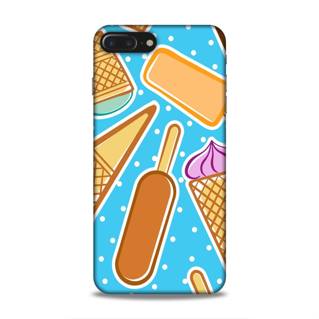 Candy Corn Blue iPhone 8 Plus Mobile Cover Case
