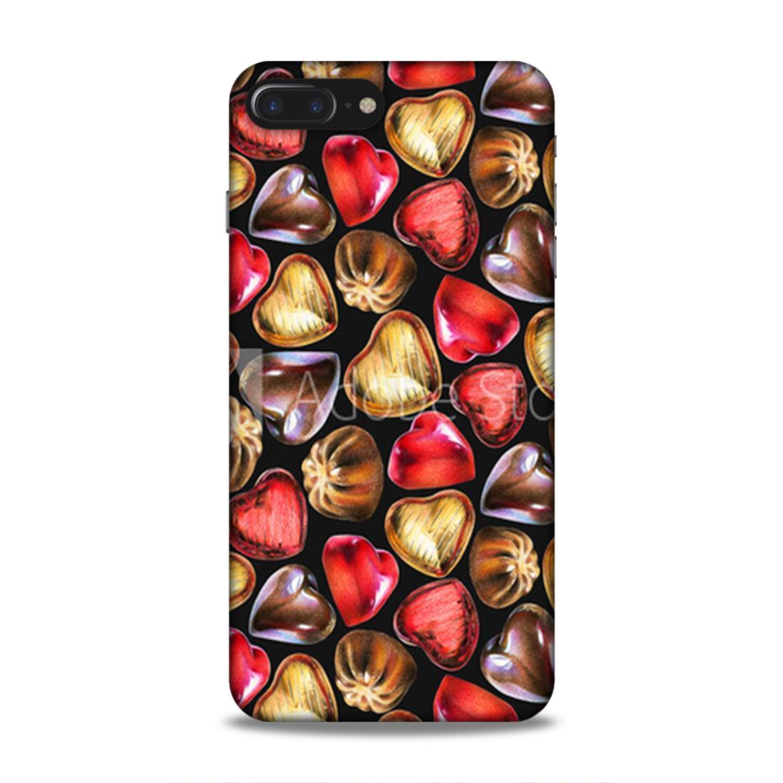 Heart Fruit Pattern iPhone 8 Plus Phone Cover Case