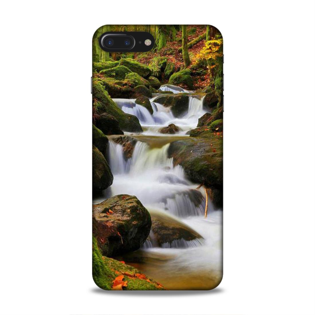 Natural Waterfall iPhone 8 Plus Phone Cover Case