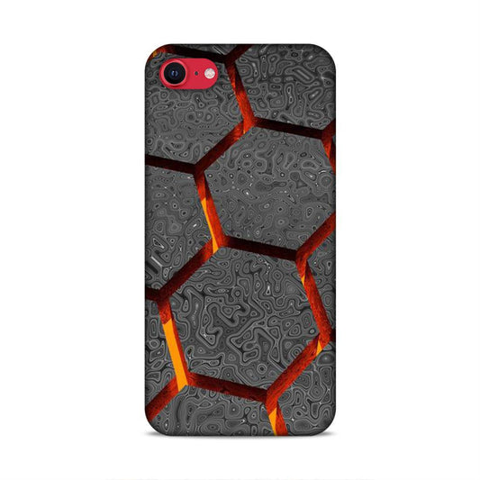 Hexagon Pattern iPhone SE 2020 Phone Case Cover