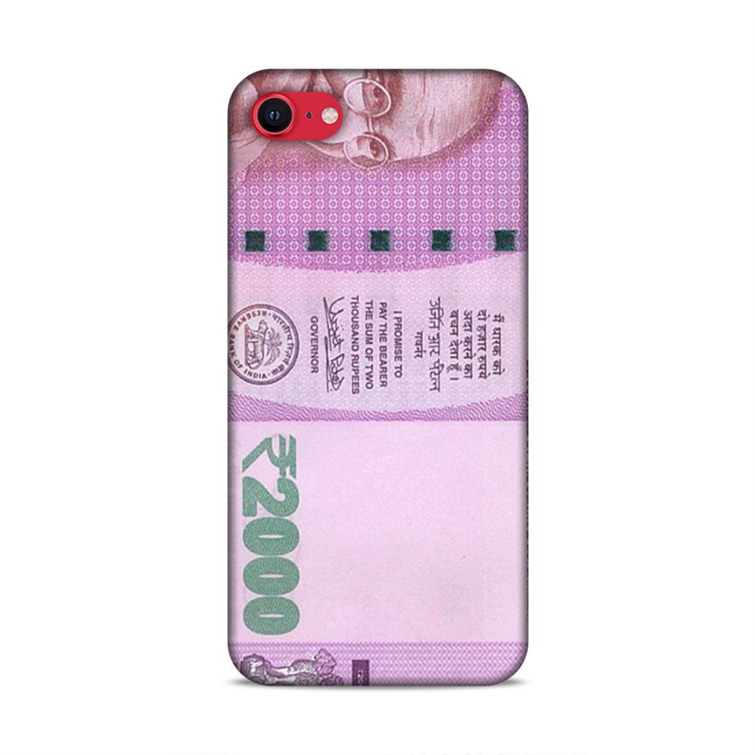 Rs 2000 Currency Note iPhone SE 2020 Phone Cover