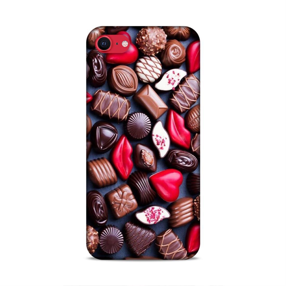 Chocolate Heart iPhone SE 2020 Phone Case Cover
