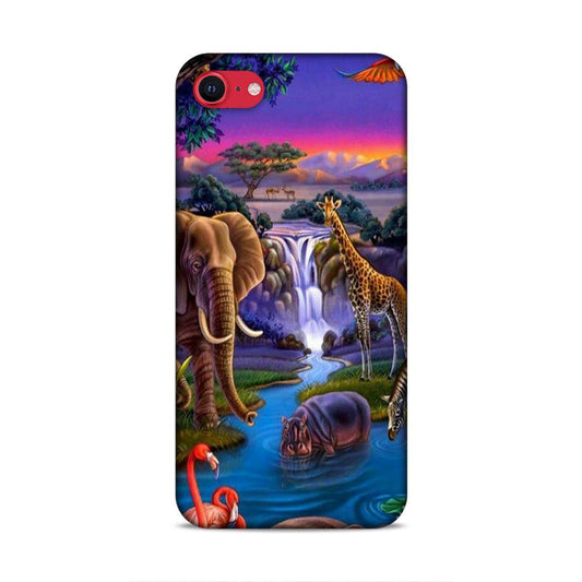 Jungle Art iPhone SE 2020 Mobile Cover