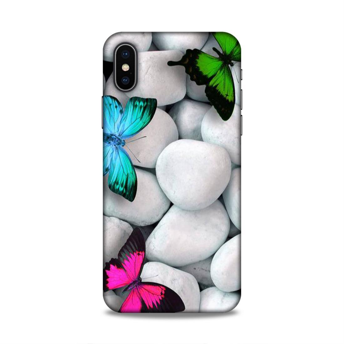 White Stone iPhone X Phone Case Cover