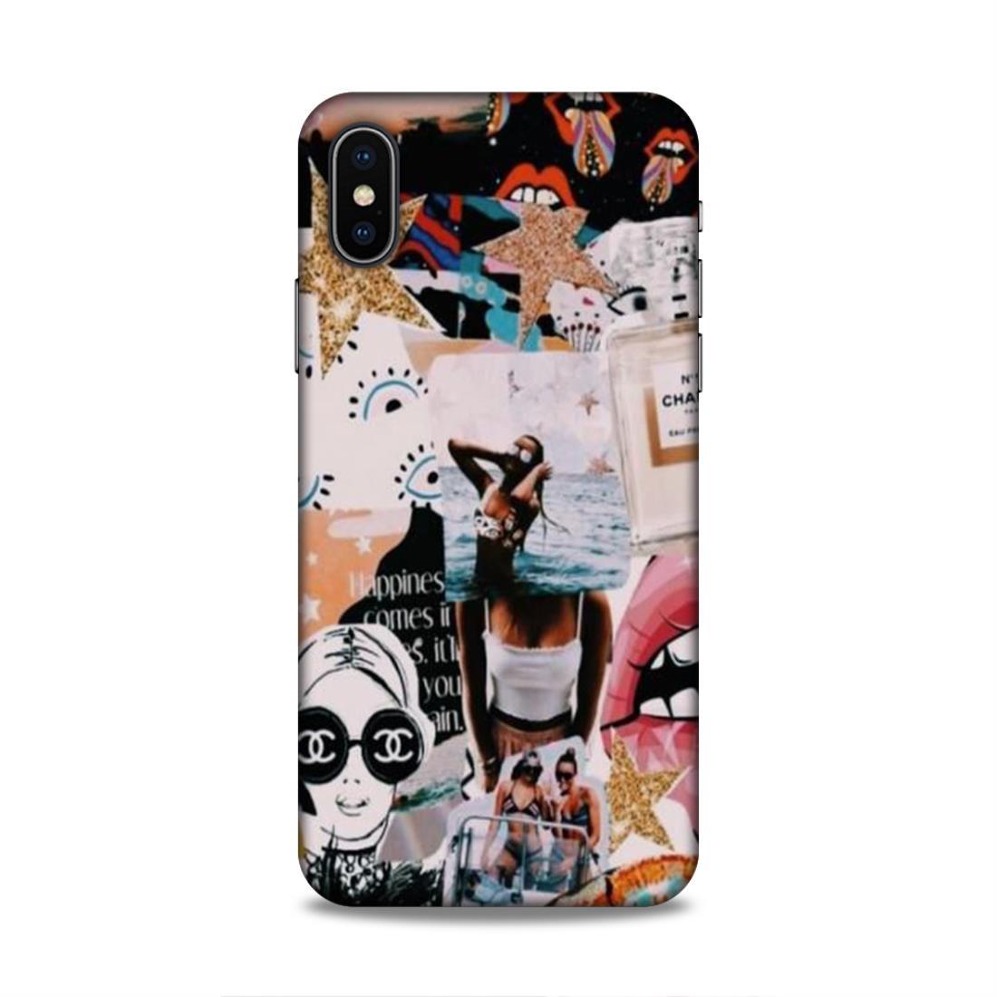 Happy Girl iPhone X Mobile Case Cover