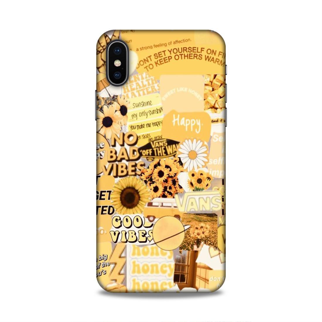 No Bad Vibes iPhone X Phone Cover Case