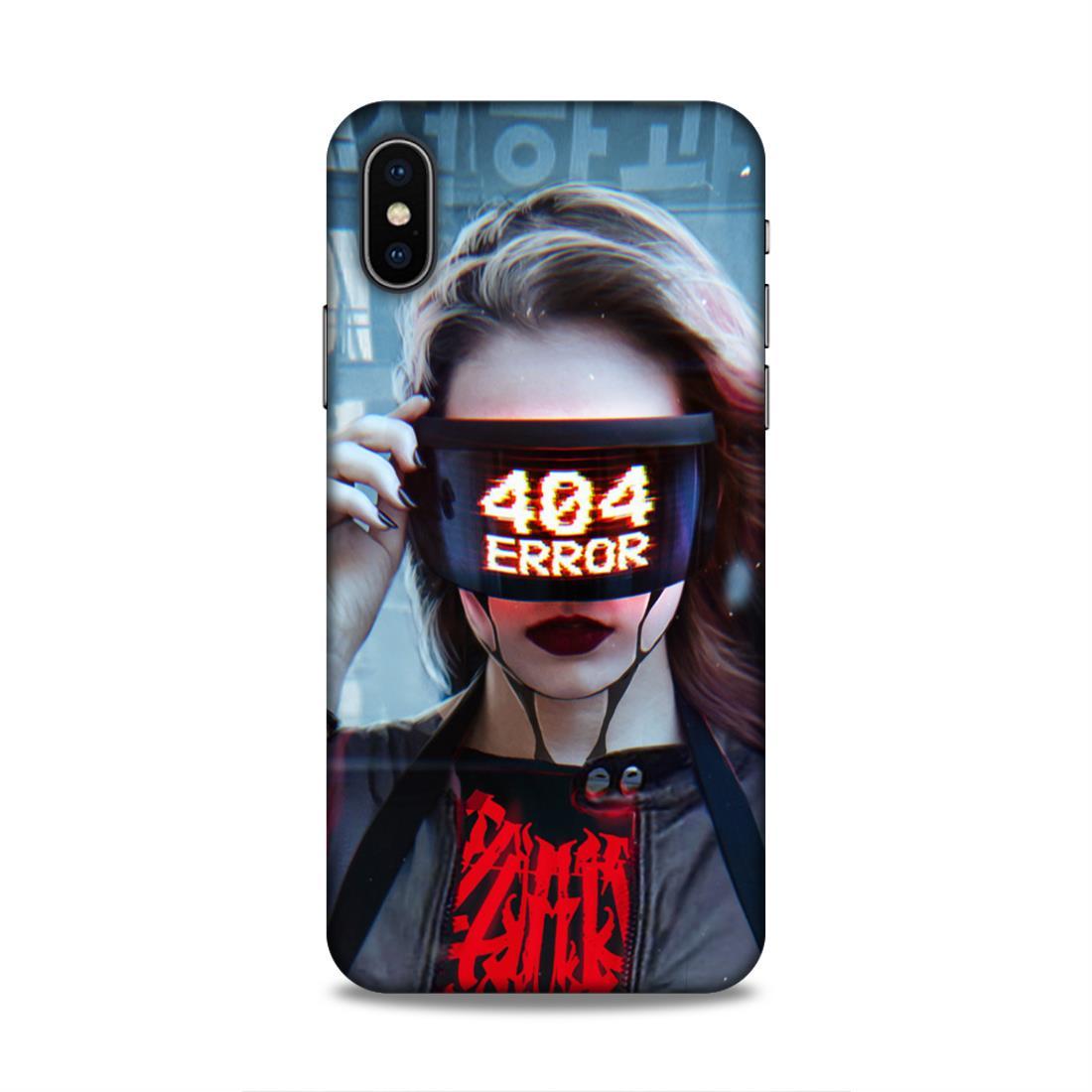 404 Error iPhone X Phone Cover