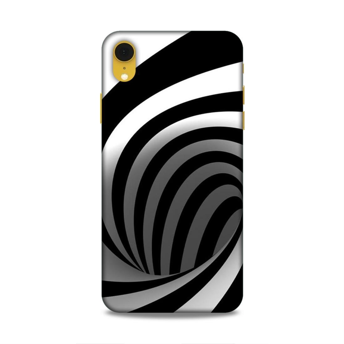 Black And White iPhone XR Mobile Cover