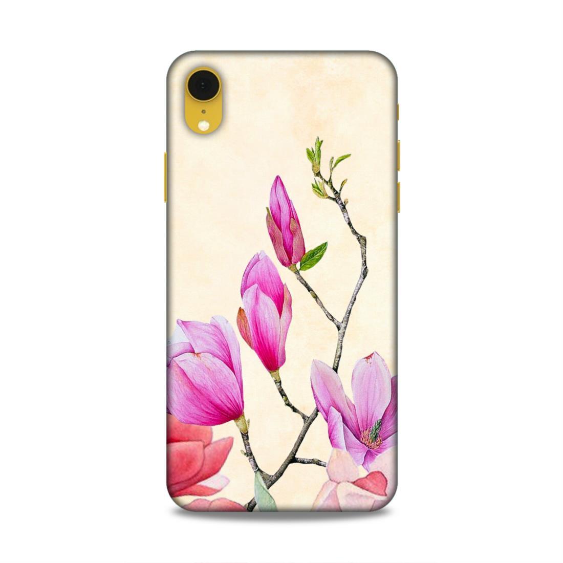 Pink Flower iPhone XR Mobile Cover Case