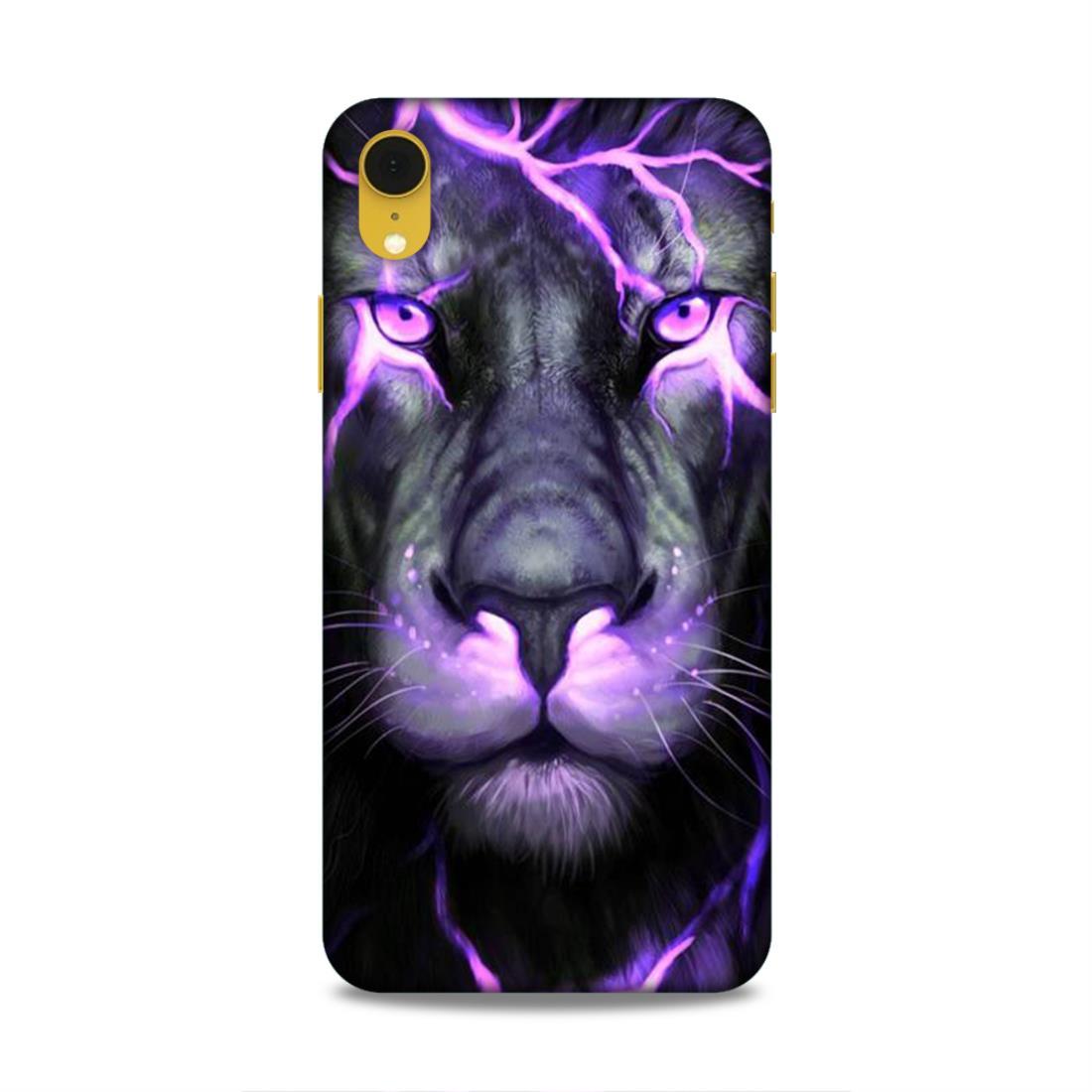 Lion Pattern iPhone XR Phone Cover Case