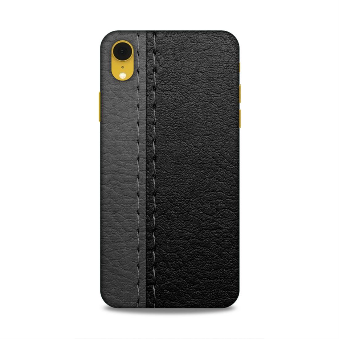 Black Grey Pattern Colour iPhone XR Phone Back Cover